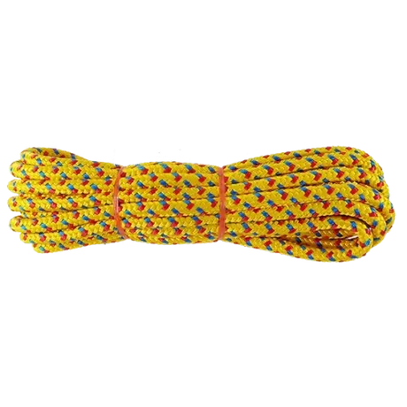 12mm 10m Yellow Polypropylene Braid - Special Offer