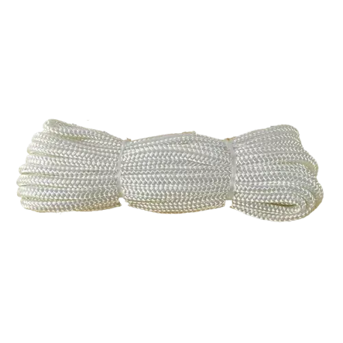6mm 10m White Polyester Braid - Special Offer