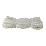 6mm 10m White Polyester Braid - Special Offer