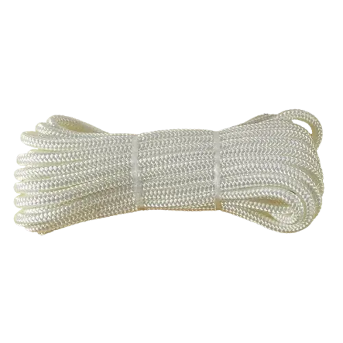 8mm 10m White Polyester Braid - Special Offer