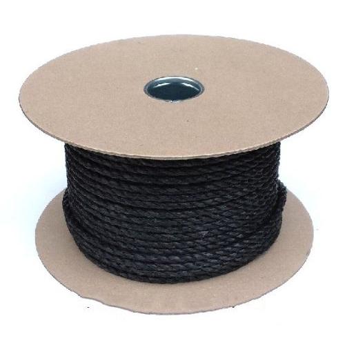 8mm Black Rope sold in a 100m Reel – RopesDirect