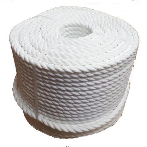 20mm x 220m White Polypropylene Cricket Boundary Rope