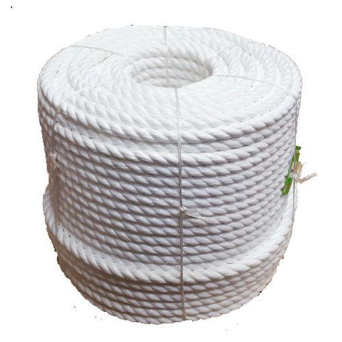 24mm x 220m White Polypropylene Cricket Boundary Rope