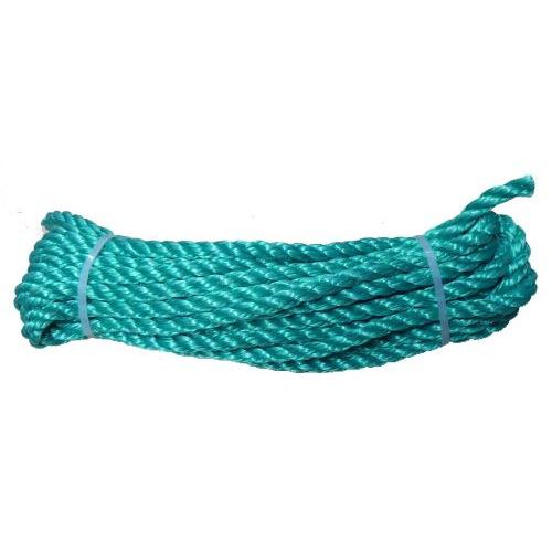 12mm Green Polypropylene Rope - 10m hank