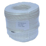 4mm White Polypropylene Rope - 220m coil