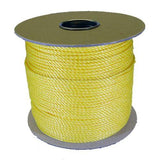 4mm Yellow Polypropylene Rope - 220m reel