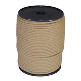 6mm Braided Jute / PP Cord - 100m reel