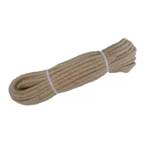 6mm Braided Jute Cord - 20m hank
