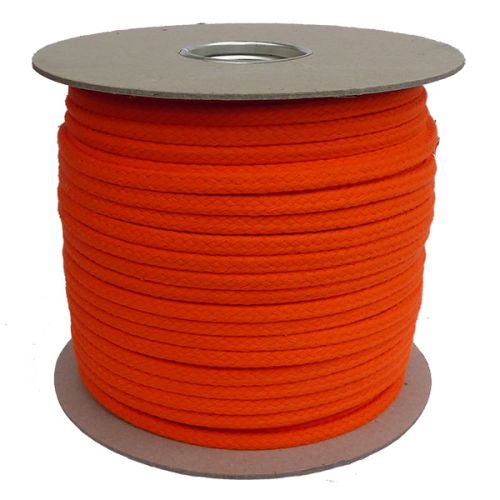 12mm Orange Magicians Cord - 100m reel