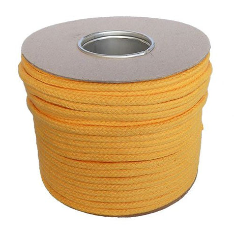 12mm Yellow Magicians Cord sold by the metre