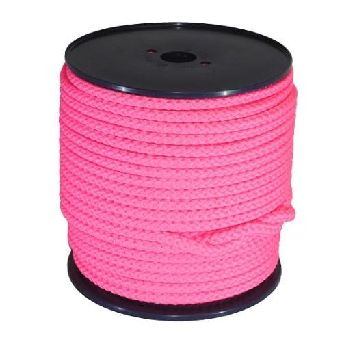 12mm Pink Braided Rope - 100m reel