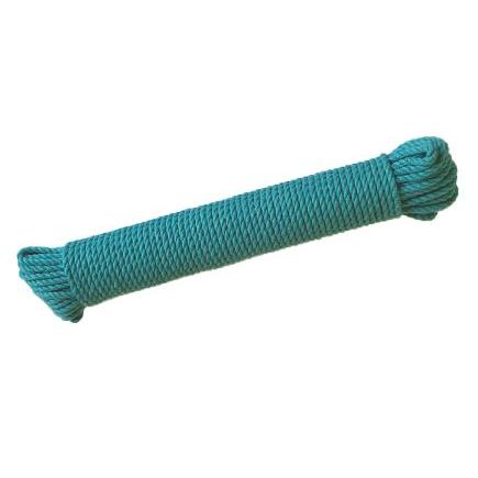 4mm Eton Blue Cotton Rope - 25m hank