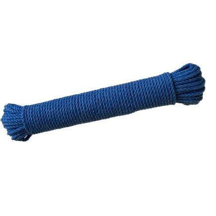4mm Royal Blue Cotton Rope - 25m hank