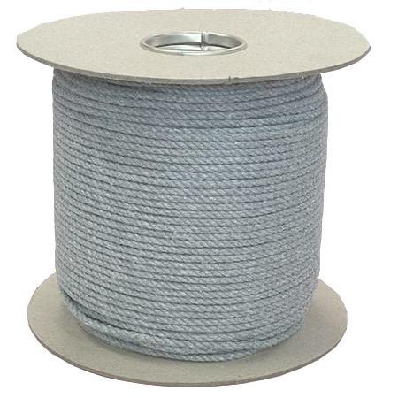 4mm Silver Grey Cotton Rope - 100m reel