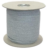 4mm Silver Grey Cotton Rope - 100m reel