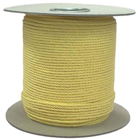 4mm Yellow Cotton Rope - 200m reel