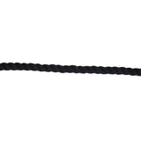 4mm Black Cotton Rope sold by the metre