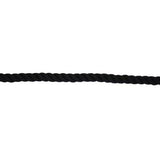 8mm Black Cotton Rope sold by the metre