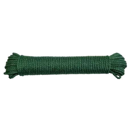 4mm Forest Green Cotton Rope - 25m hank