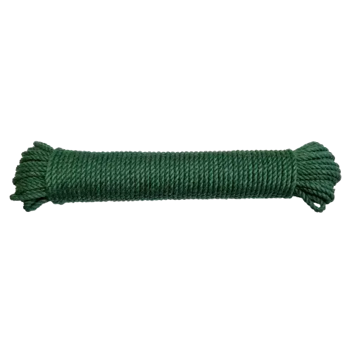 4mm Forest Green Cotton Rope - 25m hank