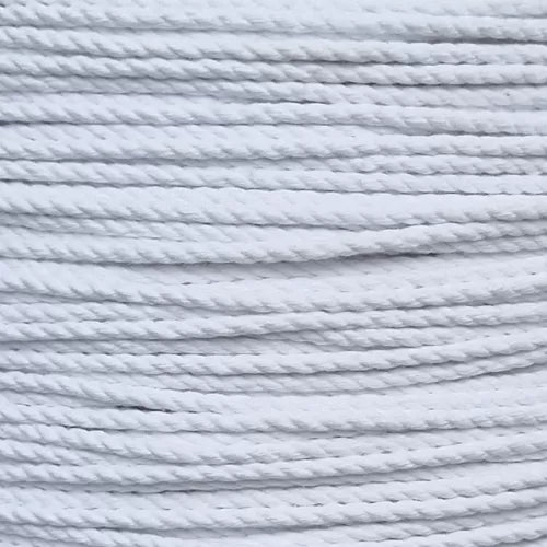 4mm Optic White Cotton Rope - 25m hank