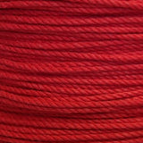 4mm Red Cotton Rope - 100m reel