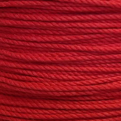 4mm Red Cotton Rope - 25m hank