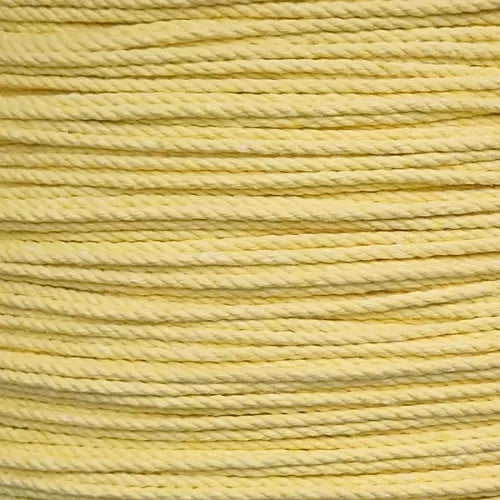 4mm Yellow Cotton Rope - 25m hank