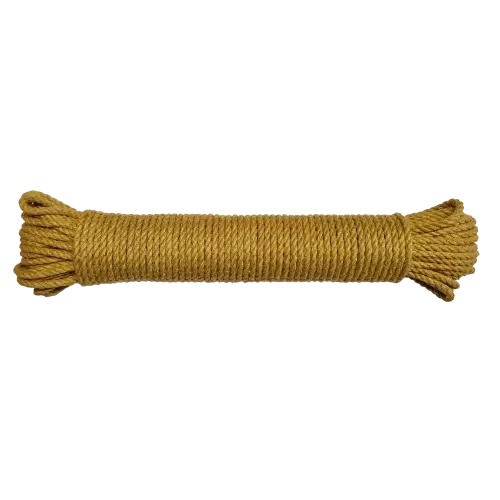4mm York Gold Cotton Rope - 25m hank