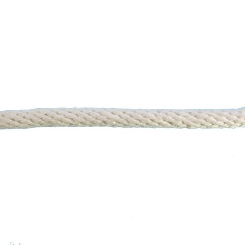 6mm Braided Cotton Sash Cord - 100m reel