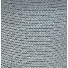 4mm Silver Grey Cotton Rope - 200m reel