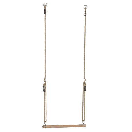 Hardwood trapeze on a white background.