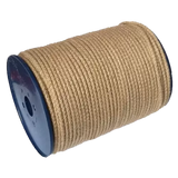 6mm Braided Jute / PP Cord - 200m reel