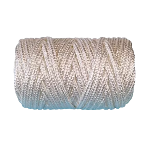 10mm White Nylon Cord - 50m