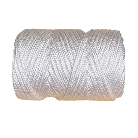 8mm White Nylon Cord - 70m