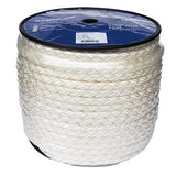 14mm 8 strand white Nylon Rope - 100m reel