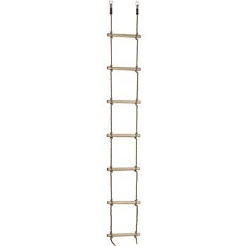 Rope Ladder with 7 Wooden Rungs