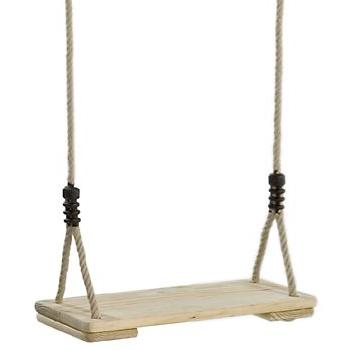 Wooden Swing Seat - Pinewood