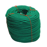 8mm Green PolyCotton Rope - 220m coil