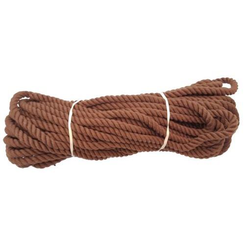 10mm Brown PolyCotton Rope - 24m coil