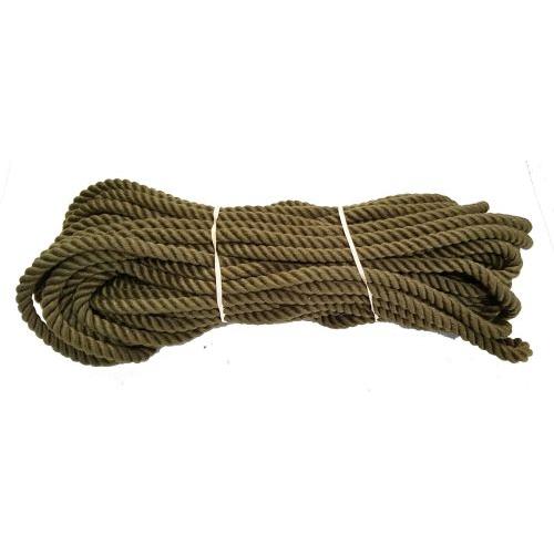 10mm Olive Green PolyCotton Rope - 24m coil