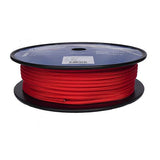 6mm Solid Red Braid on Braid Polyester Rope - 100m reel