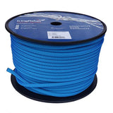 10mm Solid Blue Braid on Braid Polyester Rope - 100m reel