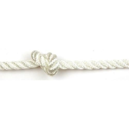 9mm White Polyester Rope - 100m reel