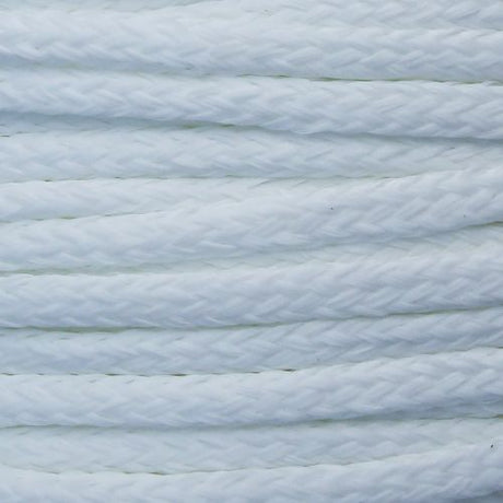 10mm White Hollow Braid Polyethylene 220m Reel