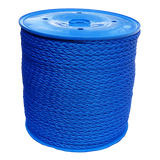 14mm Blue Hollow Braid Polyethylene 100m Reel