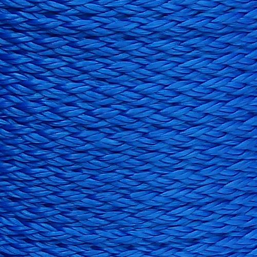 14mm Blue Hollow Braid Polyethylene sold by the metre