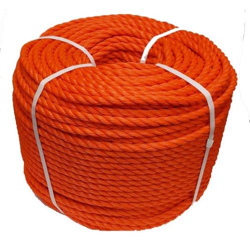 12mm Orange Polyethylene Rope - 220m coil