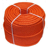 16mm Orange Polyethylene Rope - 220m coil