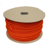 6mm Orange Polyethylene Rope - 220m reel